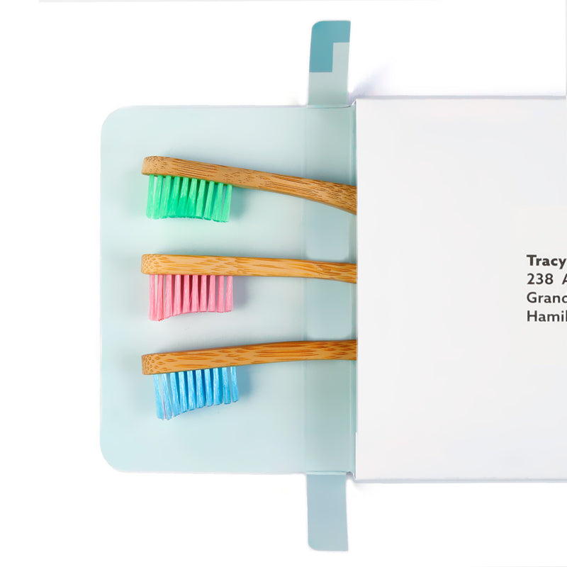 Bamboo Toothbrush in Eco Packaging